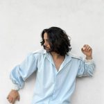 پیراهن پرنسی آبی